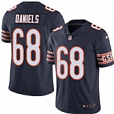 Nike Men & Women & Youth Bears 68 James Daniels Navy Color Rush Limited Jersey,baseball caps,new era cap wholesale,wholesale hats